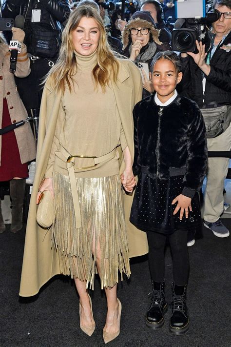 ellen pompeo michael kors show|Ellen Pompeo Takes Daughter Sienna, 8, to Sit Front Row at the .